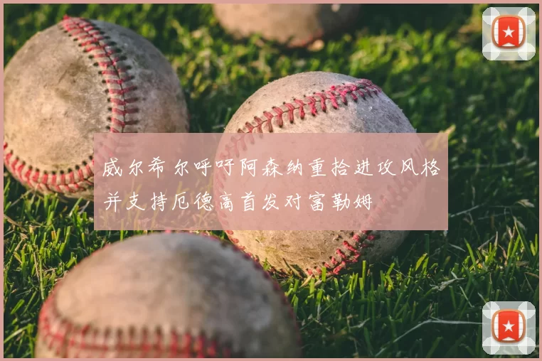 威尔希尔呼吁阿森纳重拾进攻风格并支持厄德高首发对富勒姆